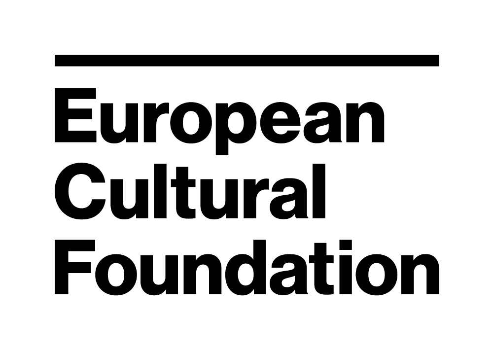 Το logo του European Cultural Foundation σε μαύρο χρώμα